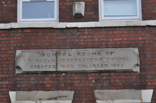 School Rooms of St Paul's Independent Chapel